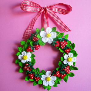 Strawberry Wreath